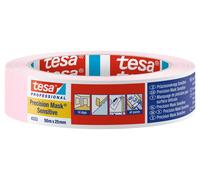 Tesa Precision Sensitive Low Tack 25mm x 50mtr Pink