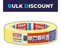 tesa Precision Yellow Masking 4334 - 6 Months - 25/38/50mm FULL BOX