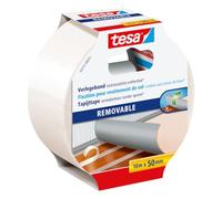 tesa Removable Installation Tape for Carpet and PVC - 10 m x 50 mm