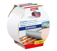 tesa Removable Installation Tape for Carpet and PVC - 5 m x 50 mm