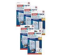 Tesa Tack Putty Mouldable 80 Pads (5 Packs, Standard)