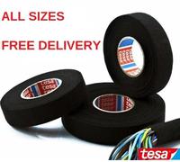 TESA TAPE 51608 ADHESIVE CLOTH FABRIC WIRING LOOM HARNESS 19mm 15mm 9mm
