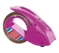 tesa Packing Tape Dispenser tesapack Pack ?N? Go Pink 171 (W) mm Plastic