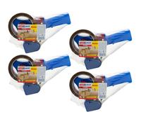 Tesa Tape Dispenser Starter Set Tape Dispenser 4 Handheld + 4 Rolls