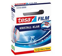TESA Tesafilm Crystal Clear Adhesive Tape 33m x 15mm