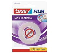 TESA Tesafilm Hand-tearable Self-Adhesive Transparant Tape 25m x 19mm, 317029