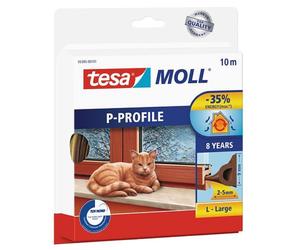 tesa tesamoll® P-Profil Fenster-Dichtungsband brau NEW