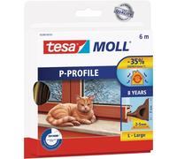 tesa tesamoll® P-Profil Fenster-Dichtungsband weiB NEW