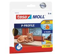 Tesa Tesamoll Standard Foam Sealing Tape Brown Self-Adhesive