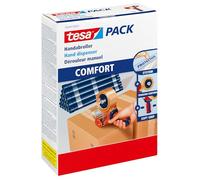 tesa UK 06400-00001-02 Dispenser Comfort for Packaging Tapes | High-Quality Professional Hand Dispenser for Parcel Tape - Robust Construction and Compatible with Tapes up to 50 mm