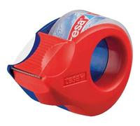 tesa UK 57858-00000-03 Mini Hand Dispenser Clear Semi-Automatic Tape Label Dispenser