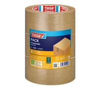 tesa UK EcoFriendly Paper Tape, 56% BioBased, Recyclable, Brown, 3x50m x 50mm