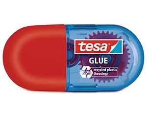 tesa UK Mini Glue Roller ecoLogo, Permanent Glue for Papercraft and Card Making - 6 m x 5 mm, Single