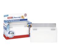 tesa UK Powerstrips Waterproof Shelf Metal, Single, 59711-00000-02