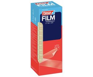 tesa UK Tesafilm 12x TRANSPARANT 33M x 12MM | Clear film with strong adhesion - tear-resistant, resistant to ageing and designed for versatile long-term applications