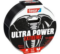 tesa Ultra Power Extreme Super Duct Tape - Repair Tape with Extra Strong Hold Even on Rough Surfaces - Weather Resistant and Hand-tearable - 10 m x 50 mm