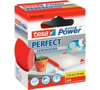 tesafilm® 56341 Extra Power Fabric Tape Red 38mm x 2.75m 56343-00038-03