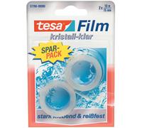 tesafilm® 57766 Crystal Clear Adhesive Tape 15mm x 10m Pack Of 2