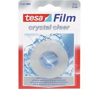 tesa Film Crystal Clear - Highly Transparent, Age-Resistant Tape with Strong Adhesion - 33 m x 15 mm