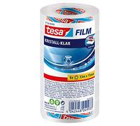 tesafilm Crystal Clear Tape - Transparent - 6 Rolls - 33m x 15mm