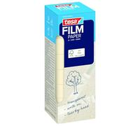 tesafilm PAPER - transparent adhesive tape, can be written on, can be torn by hand, quiet unrolling, ideal for decoration, handicrafts, gift wrapping, office and school, 8 rolls á 19 mm x 33 m
