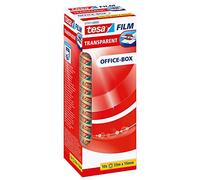 tesa Transparent Tape tesafilm – Age- & Tear-Resistant, Strong Adhesion, 33m x 15mm, 10-pack