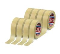 tesakrepp 4323 Basic Masking Tape - Light Beige - 8 Rolls - 50 m x 38 mm
