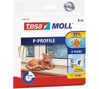 Tesamoll P hollow profile white rubber seal UV and ozone resistant