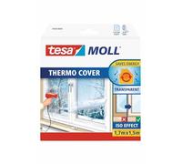 tesamoll Thermo Cover Window Insulating Film - Transparent Insulating Foil for