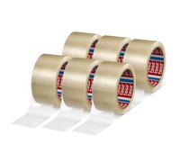 tesapack 4280 PP Paketband im 6er Pack - Universal Klebeband zum Verpacken von