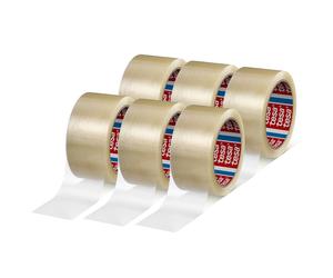 tesapack 4280 PP Paketband im 6er Pack - Universal Klebeband zum Verpacken von