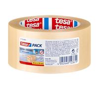 tesapack Ultra Strong - PVC Packing Tape for Firm Packaging and Secure Packing - transparent - 66 m x 50 mm