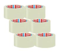 tesapack UNIVERSAL Packing Tape - 66 m x 50 mm - Transparent - 6 Rolls
