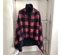 TESAY Wheelchair Blanket, Checked Scarf, Lightweight Winter Wheelchair Blanket, Legs, Foot Warmer Cover, Wind Protection, Sleeping Bag, Cape Poncho for Wheelchair Users