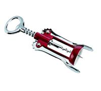 Tescoma 420244.20 Chrome, Red Crown Bottle Opener - Chrome, Red, Metal, 170 mm, with Hole in the grip for Hanging