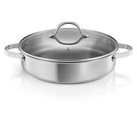 Tescoma 780568 Steel-Craft Non-Stick Base Pan with Lid Diameter 28 cm 2 Handles