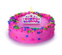 Tescoma Cake Candle, Happy Birthday Delicia Kids, Assorted, 11 x 10.2 x 2.7 cm