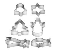 Tescoma Delícia 6-Piece Christmas Cookie Cutter on Ring