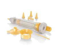 Tescoma Delicia Decorating Pastry Bag Transparent and Yellow H 15 cm