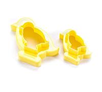Tescoma Double-Sided Cookie Cutters Chicks 4 Sizes Delícia, Assorted