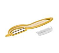 Tescoma Non-Stick Peeler with Longitudinal Blade Presto Tone, Assorted, 21 x 7 x 1.9 cm