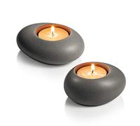 Tescoma Tealight Door, Stones, Ceramic, Grey, 10x4.3x15.6 cm