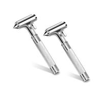 Tesheer 2-Pack Alloy Car Window Breaker with KM46 Tungsten Tip, 3-in-1 Glass Breaker & Seatbelt Cutter & Escape Hammer Car Emergency Rescue Tools for Tesla Model 3/Y/S/X/Cybertruck Accessories