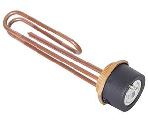 Tesla 18" Copper Immersion Heater with 2.1/4" Boss