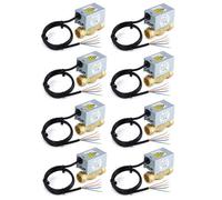 Tesla 8 X Honeywell V4043H1106 Alternative - 28mm 2 Port Motorised Zone Valve (Eight Pack)