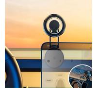 Tesla Accessories Phone Mount for Tesla Behind Wheel for Tesla Model 3 Model Y Magnetic 2021 2022 2023 2024 Cellphone Holder for Charging Apple Phones 11 12 13 14 15 Series (Silver)