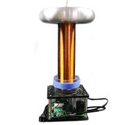 Tesla Coil 800W Music Speaker - DIY Desktop Toy Model, Arc Generator for Scientific Experiments and Physics Learning Kit, 220V