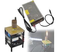 Tesla Coil Electronic Candle, Tesla Coil Frequency Electronic Candle, Resonant Frequency 17.5MHz, Plasma Flame Experimental Coil Set, Science Experiment Model, Plasma Generator, for Physics Class