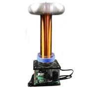 Tesla Coil Kit - Solid State Physics Experiment for DIY Learning, Artificial Lightning Arc Plasma, Bluetooth Compatible Educational Toy