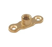 Tesla Female Munsen Ring Backplate M10 Brass 10 Pack
